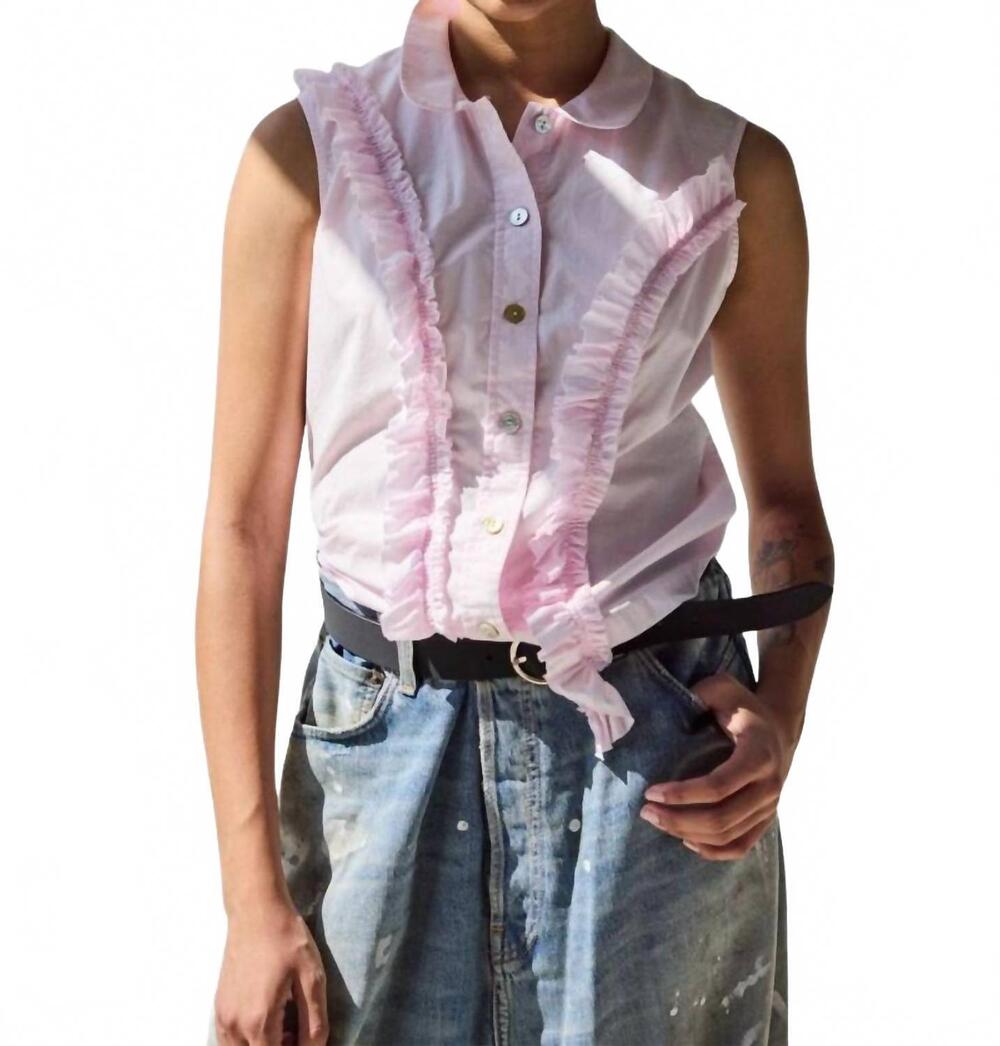NEW HOPE FOR FLOWERS peter pan blouse in bliss